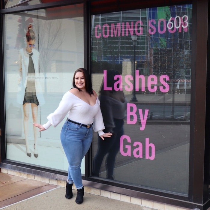 The eyelash studio, owned by Gabriella Edwards, offers lash services, esthetician certification training and lash-based retail.