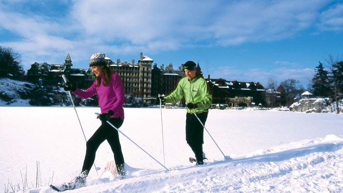 Couple Cross Country Skiing Jim Smith Photography