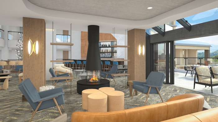 Viewline Lobby Rendering