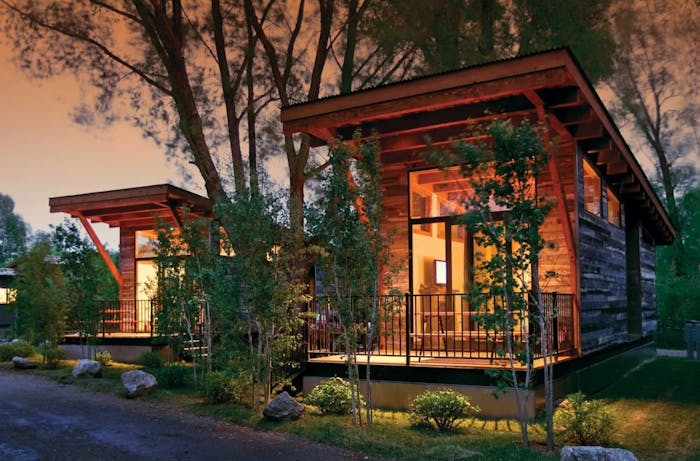 Xhale Resort is designed to promote a secluded in-town atmosphere.
