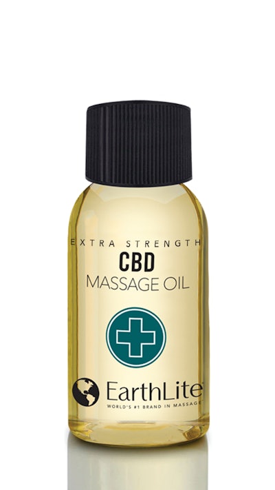 earthlite cbd massage oil