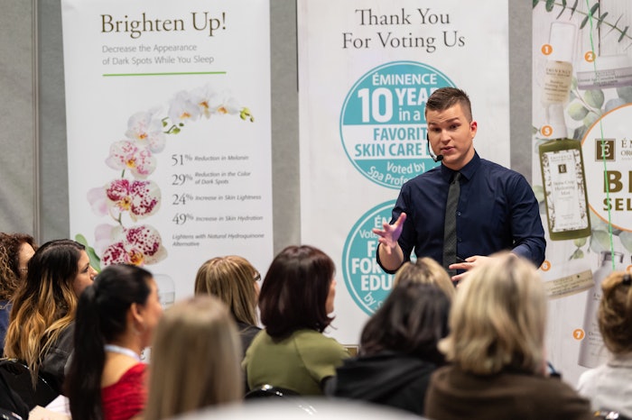 Eminence Organics' International Educator and Education Development Lead, Brian Goodwin.