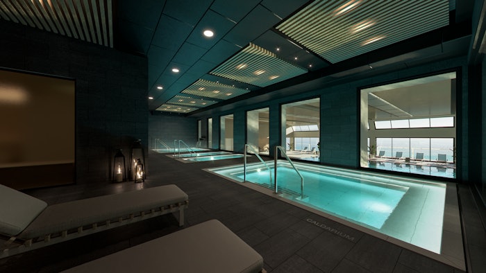 Seawater Spa's extensive renovations include a reimagined design, new treatment suites, lounge areas and a fitness center.