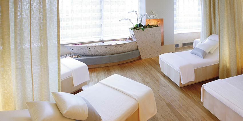 The Mandarin Oriental New York Relaxation Lounge