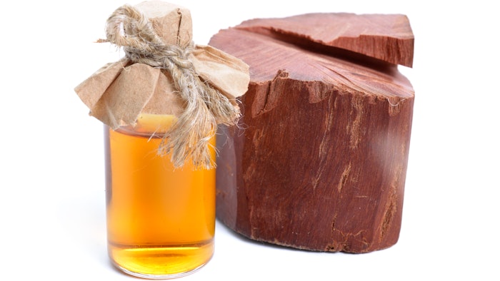 A new study published in Cosmetics Journal indicates that Indian sandalwood oil is more potent than vitamin E and offers protection from blue light damage.
