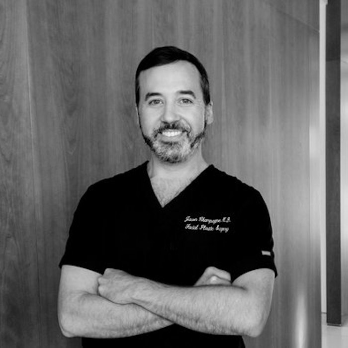 The Champagne Brows treatment was created by Jason Champagne, M.D., a double board-certified facial plastic surgeon.