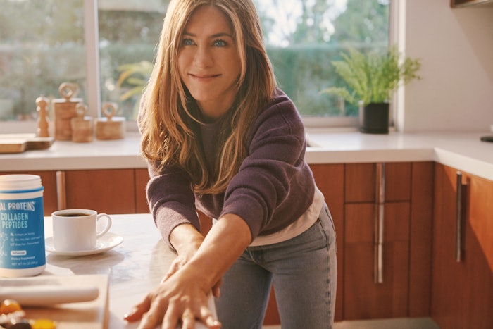 Vital Proteins 'Every Moment is Vital'' Campaign featuring chief creative office, Jennifer Aniston