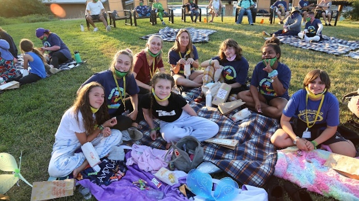 The camp was founded in 2011 by Fancessa Tenconi, for children who suffer from serious and often, fatal skin diseases.