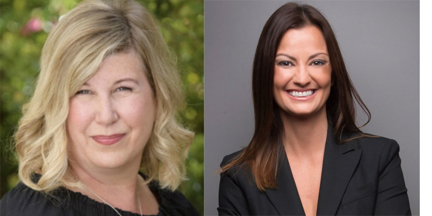 R to L: Amy McDonald, president, Flavor Division, Mane North America and Tathiana Remick, president, Fragrance Division, Mane North America.