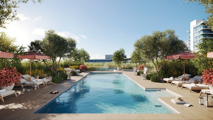 Rosewood Residences Beverly Hills Amenity Pool