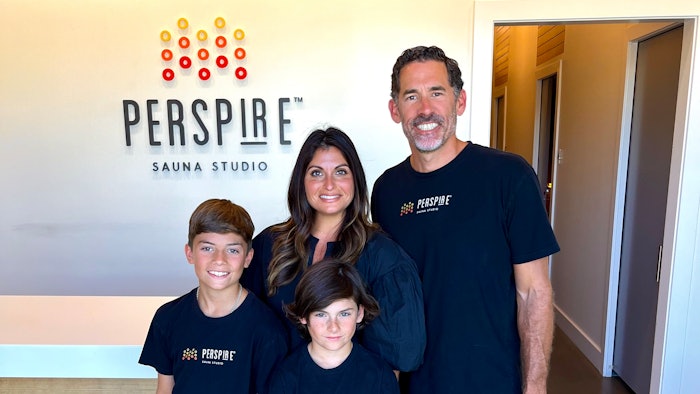 The Whalen family in their Boise franchise location.
