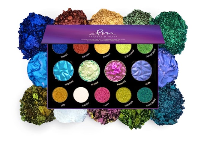 The palette has four finishes and fourteen shades for artists and makeup enthusiasts alike to enjoy.