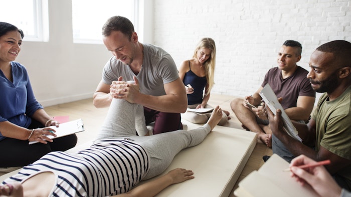 massage therapy education class