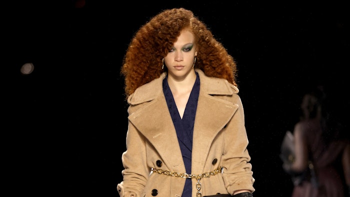 Two-strand twist out look created by Virginie Moreira.