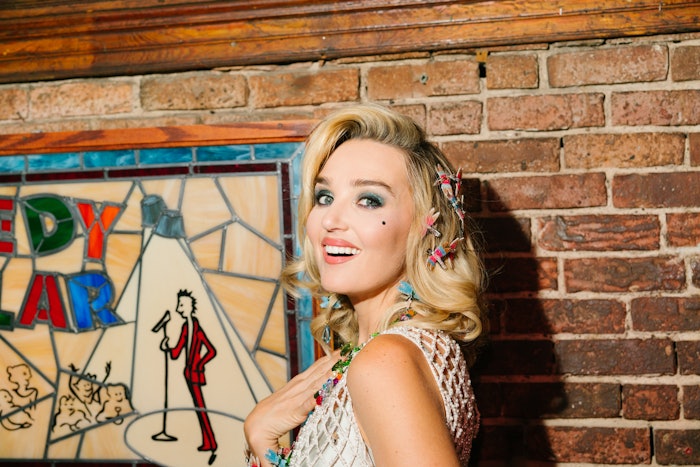 Susan Alexandra model, hairstyle completed by Naeemah LaFond, using amika products.