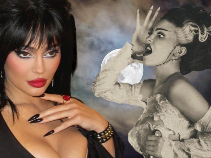 Kylie Jenner's dual Halloween costumes with completely different nail looks