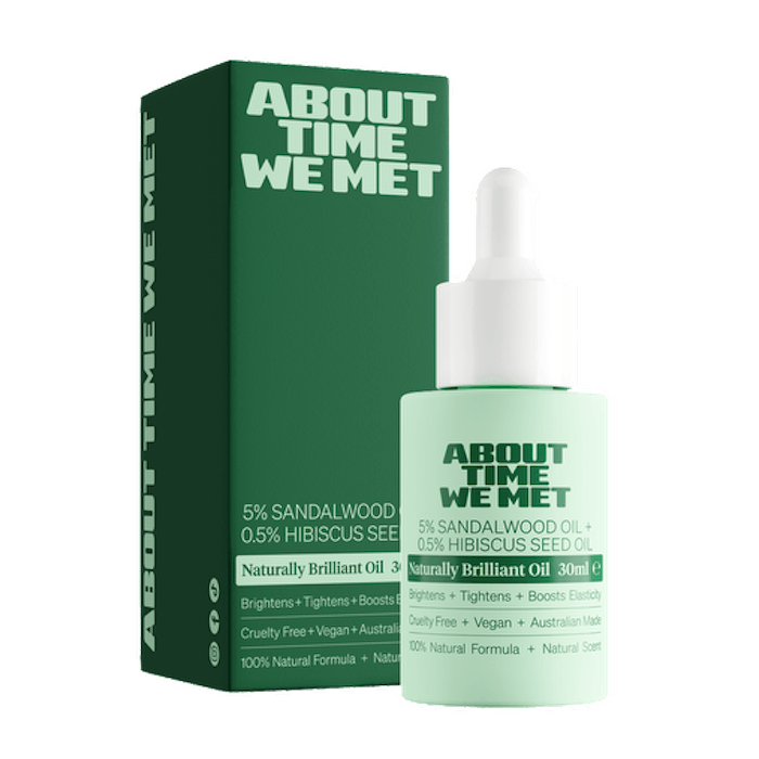 About Time We Met, is described as a science-led, gender-neutral range with nine ingredients using Indian sandalwood oil and powder.