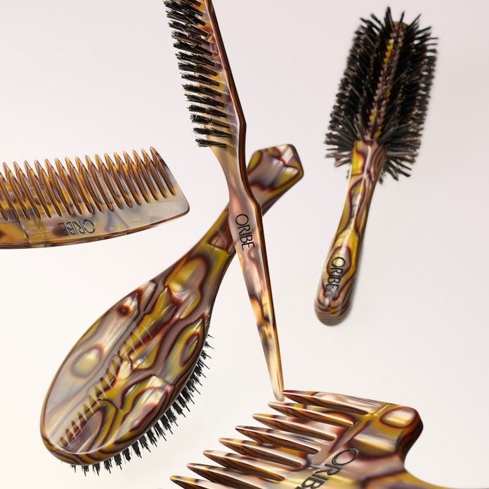Check out the hand-finished set of hair tools to be released from Oribe on December 5, 2022.
