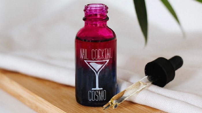 Nail Cocktail's Cosmo-scented cuticle oil