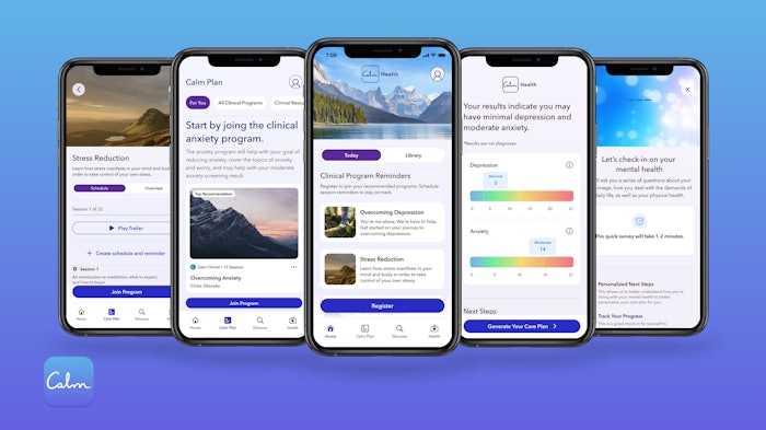 Calm Introduces Mental Health Care Solution Calm Health