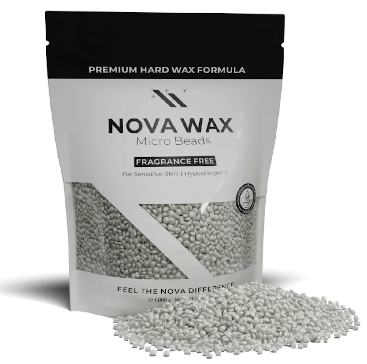 Nova Wax's Hard Wax Microbeads Contain Flexible Polymers for Hair