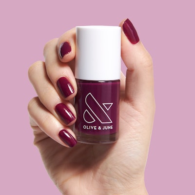 Olive and June polish in Plaza