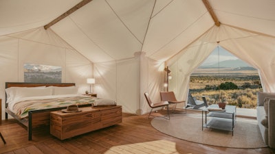 ULUM Moab's safari-inspired accommodation tents