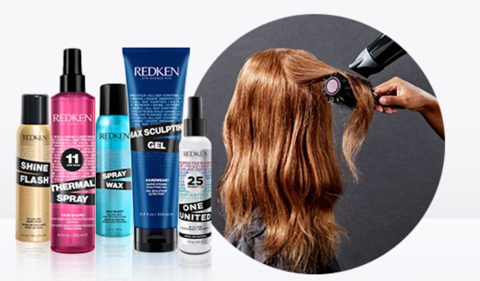 Redken's redesigned styling line packaging!