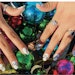 See all eight Christmas light nail looks in our November/December magazine