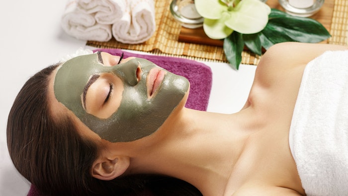 woman relaxing at spa