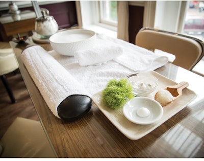 Inside Scrub Nail Boutique in Baltimore, Maryland