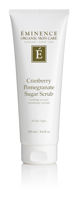 Eminence Organics Cranberry Pomegranate Sugar Scrub 8 4oz Tube (1)
