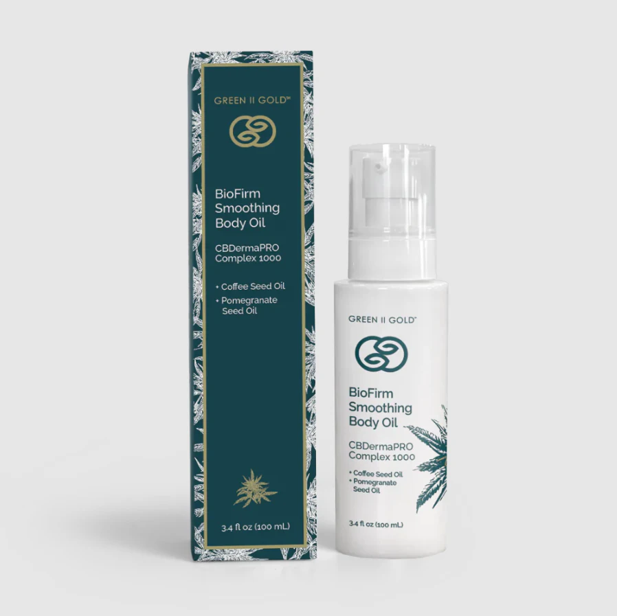 Green II Gold BioFirm Smoothing Body Oil From: Ecofibre/Ananda Health ...
