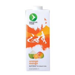 Greater Than Orange Mango Liter White Background Copy