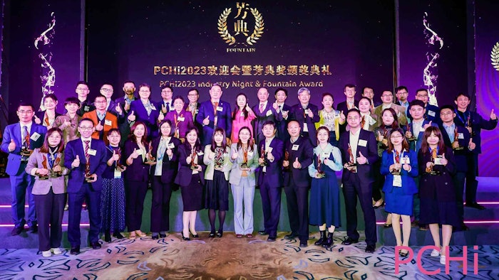 During PCHi, held Feb. 15-17, 2023, in Guangzhou, China, more than 700 exhibitors presented their ingredients and services — 19 of which took home Fountain Awards, as did four individuals.