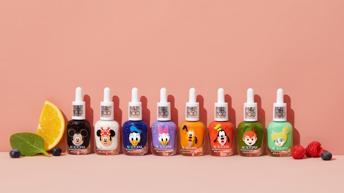 Nailtopia is collaborating with Disney to launch the Disney x Nailtopia 100 collection.