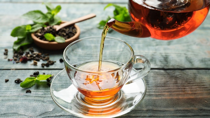 Flavonoids from black tea can help prevent the buildup of abdominal aortic calcification, which can be a predictor of cardiovascular risk.