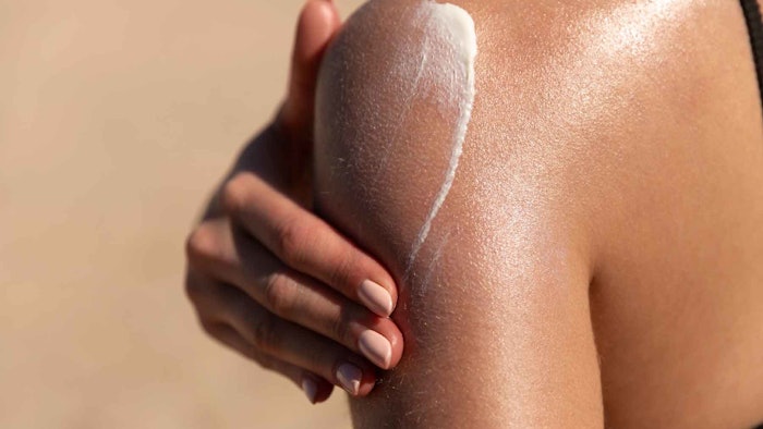 The prebiotic imparts a 'Photobiome Factor,' bringing beneficial molecules to counteract the metabolites secreted.