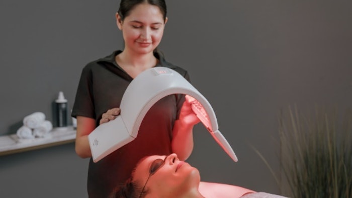 Massage Heights Introduces LED Light Therapy Facial Service