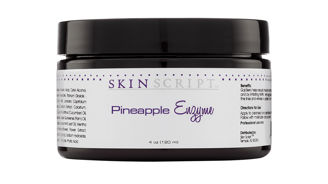 Skin Script Skin Care's Pineapple Enzyme From: Skin Script Skin Care ...