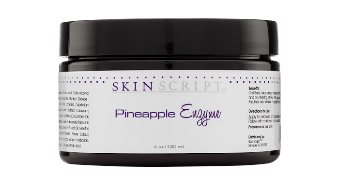 Skin Script Skin Care's Pineapple Enzyme