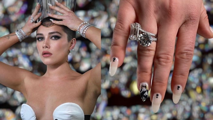 Learn how nail artist Dawn Sterling created Florence Pugh's nails for the Met Gala.