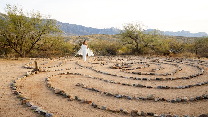 Miraval Resort & Spa Arizona Labyrinth