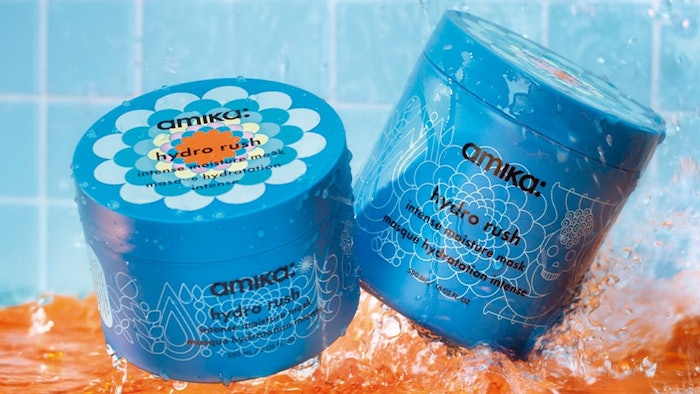 Take hydration to the next level and transform dry, brittle hair with amika's Hydro Rush Intense Moisture Mask.