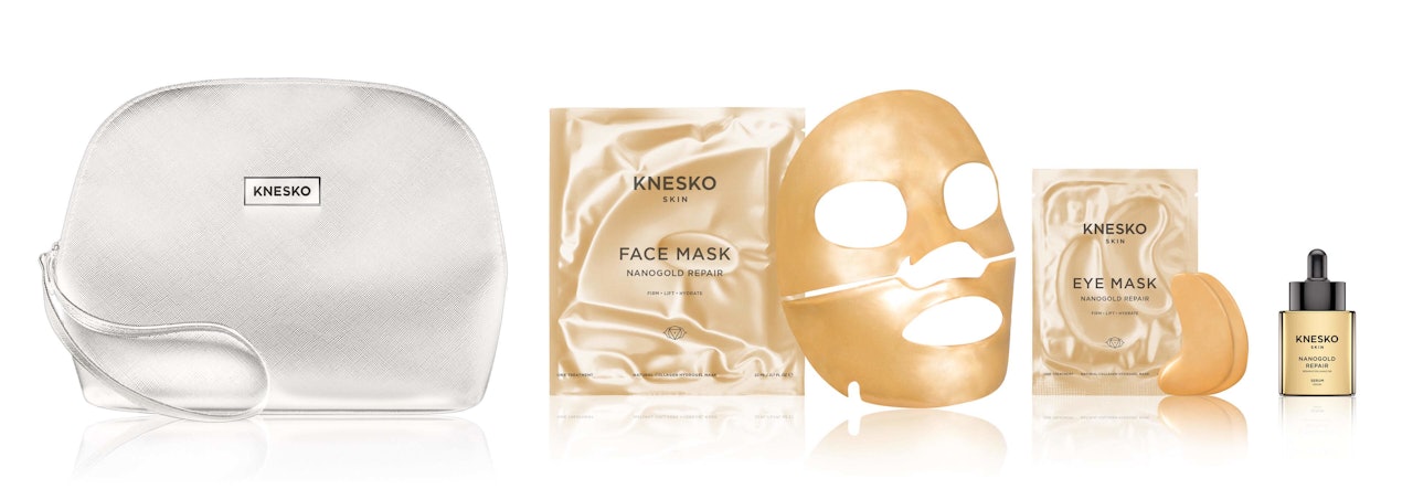 Nano Gold Repair Neck and Decollete Mask Combo – KNESKO