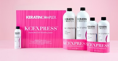 Keratin Complex’s KCEXPRESS is an amazing 15-minute hair smoothing and color-locking treatment powered by the brand’s proprietary Signature Keratin. It is the ultimate in-salon express smoothing treatment that prevents color fade, increases manageability, eliminates frizz and delivers radiant shine for up to six weeks!