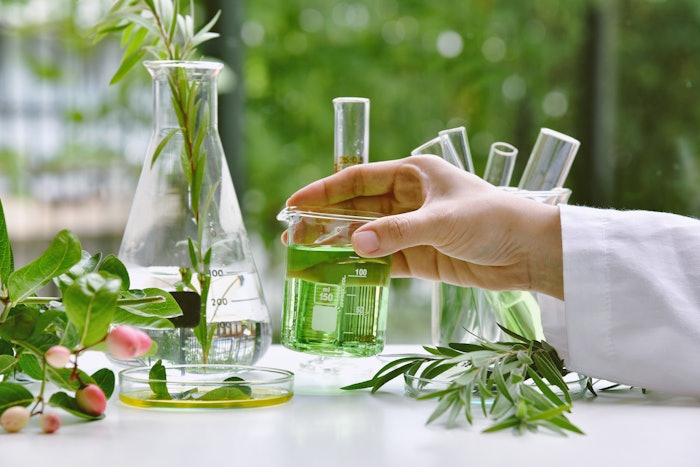 The company offers a number of natural and Cosmos approved ingredients.