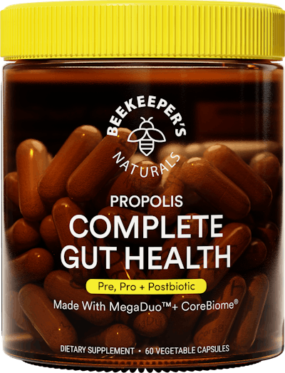 Beekeepers Naturals Gut Health Jar Front0000
