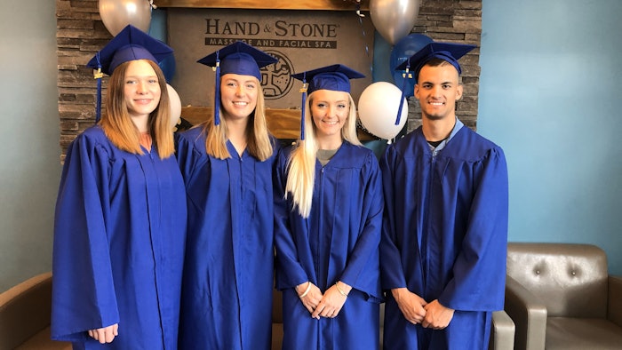Currently, there are 480 students actively enrolled and 70 who have already graduated from the MPower program through Hand & Stone.