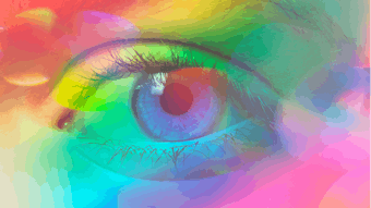 eye and colors, light wavelengths